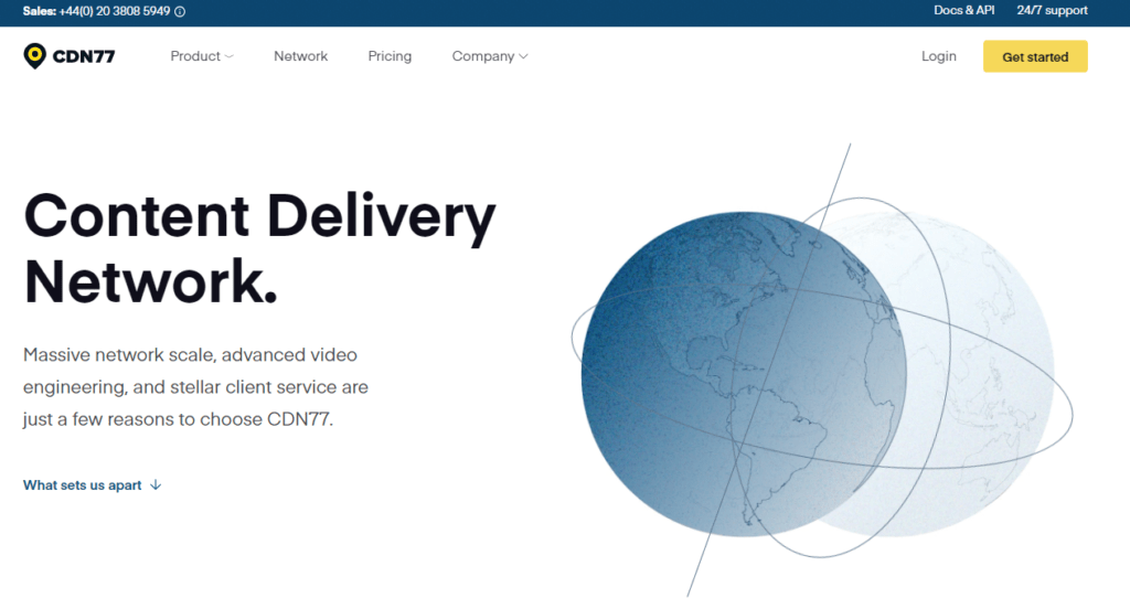 Interface CDN77