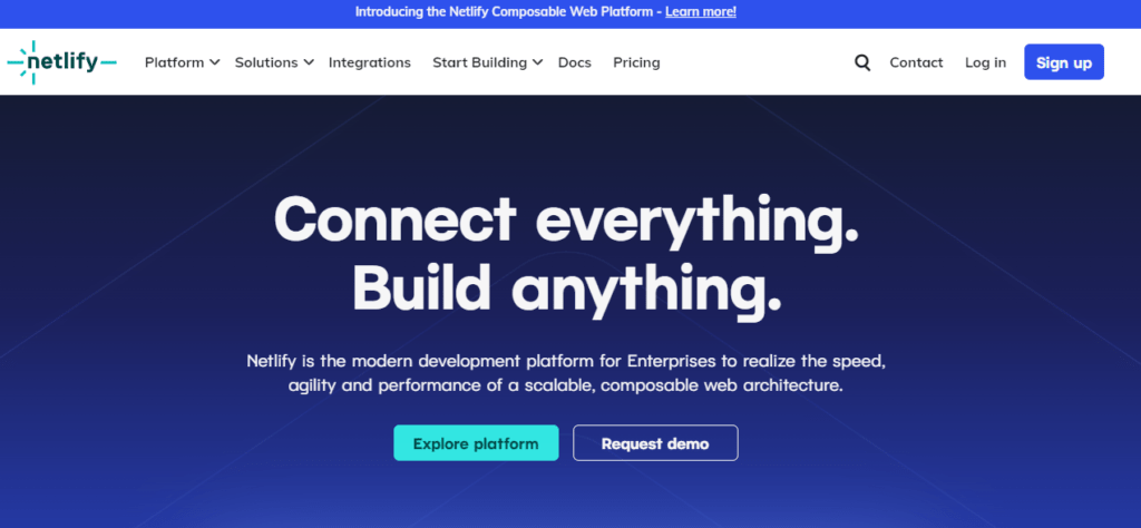 Interface Netlify 2023